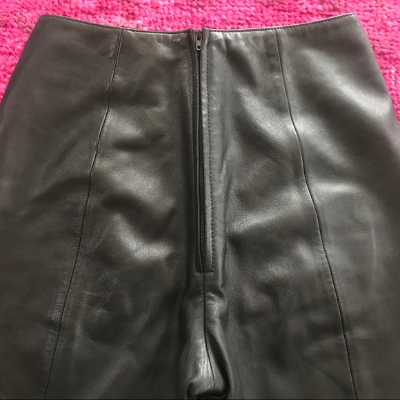 Vintage Designer Leather Pants - Picture 4 of 6
